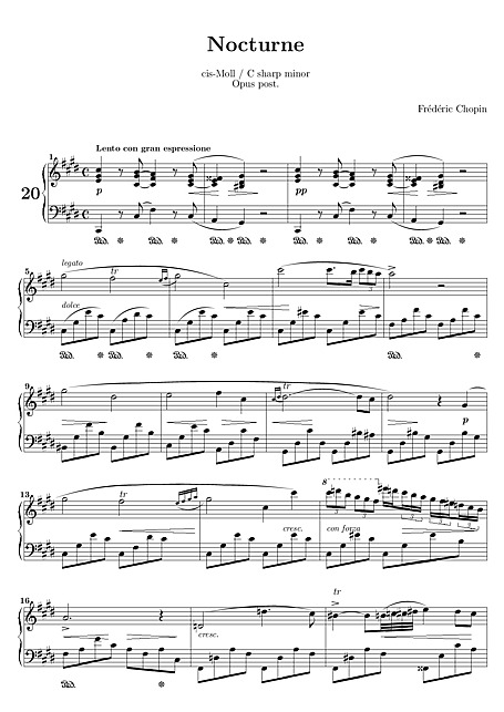 notturno chopin scarica